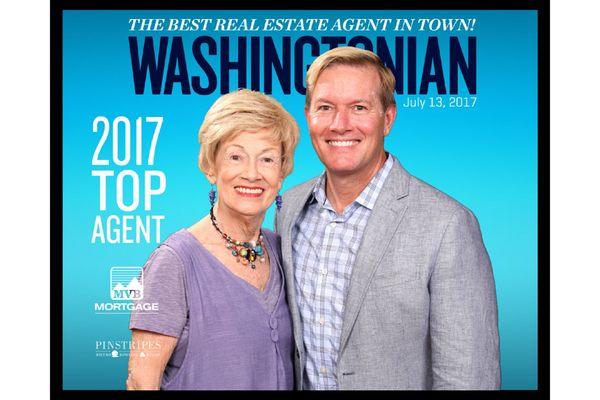 2017 Top Agent Award- Washingtonian Magazine