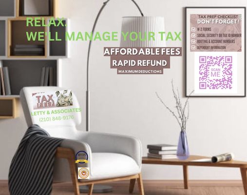 RELAX, WE'LL MANAGE YOUR TAX