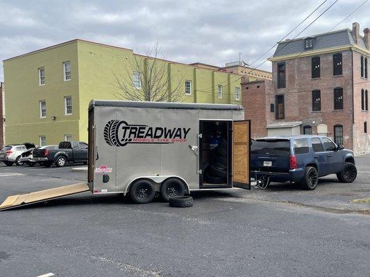 Tread-Way Mobile Tire Shop