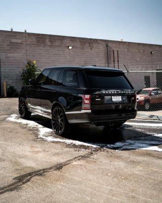 Range Rover ready to hit the road