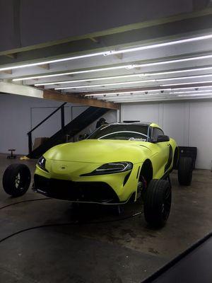 Toyota Supra for PPV Ceramic Coating