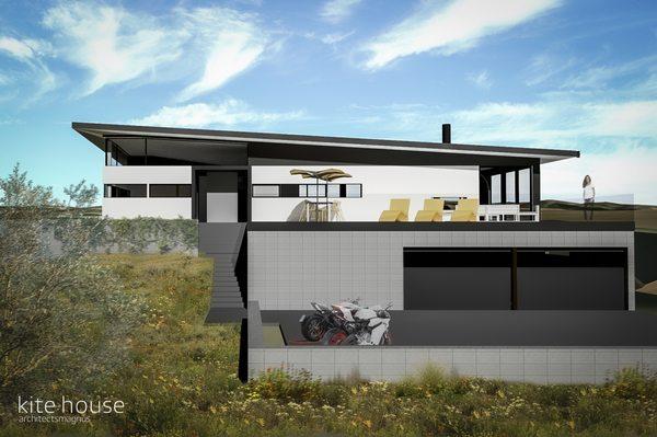 Kite House is an Eco-concious residence set in the vineyards of the Temecula Valley.