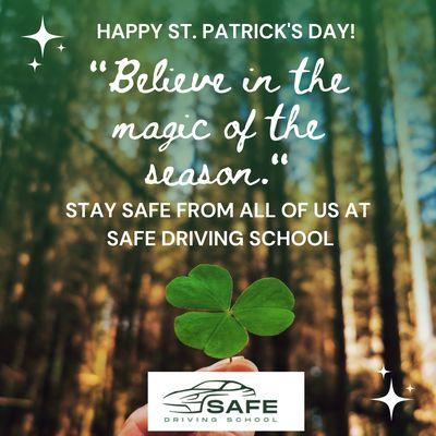 Happy St. Patrick's Day from Safe Driving School