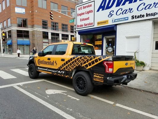 New Continental Truck with new Continental terraincontact A/T