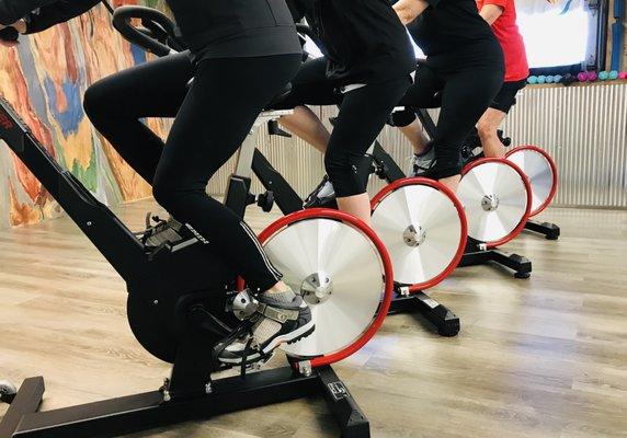 Spin Classes for all abilities. Fun times, awesome music and great people!