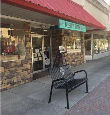 Our store front downtown Ballinger, Texas!