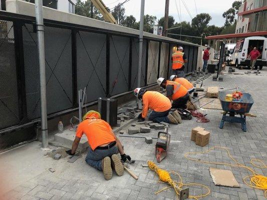 commercial gate installation in Southern California