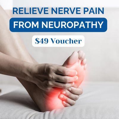 Claim $49 Voucher for Neuropathy Pain Relief Treatment Session