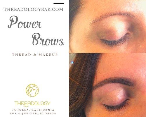 #powerbrows #hennabrows Instagram: @browsthatgowow Threading & Henna Brow Service. Last up to 14 days on skin and up to 6 weeks on hair.