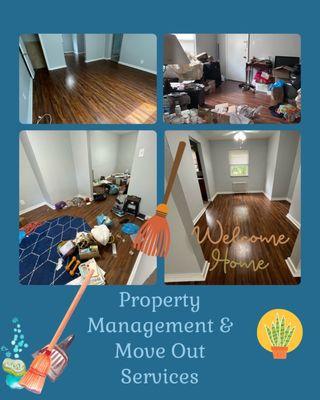 Property management services and move outs