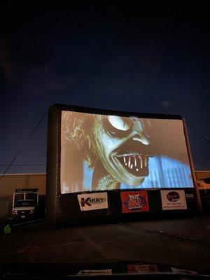 Halloween drive in movie!