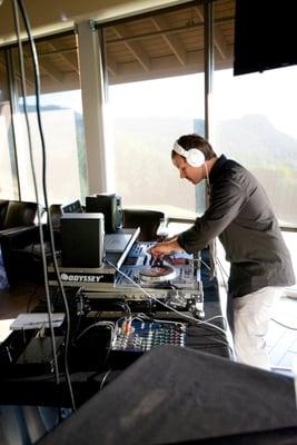 DJ skip at Eaglemont Golf and Country club for #StrandWedding 8/2/14