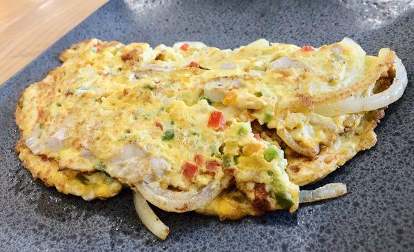 Vegetable omelette