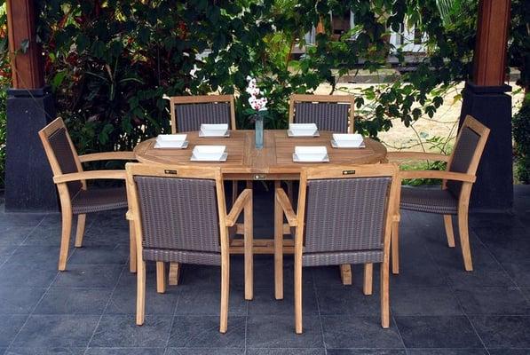 Ambrosia Loom Dining Set