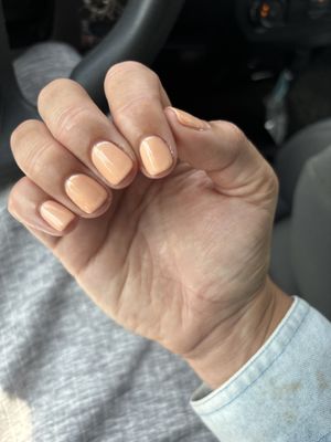 Gel manicure