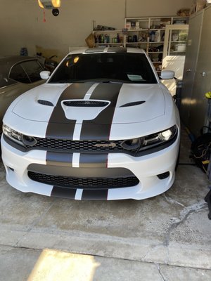 A few things he did to my hellcat added oil cooler CAI and regular maintenances