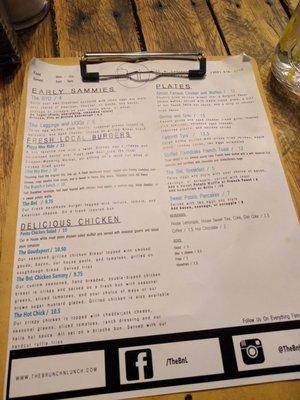 Menu (Feb 2017)