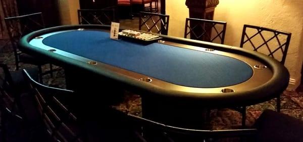 Everyone loves sitting around the Texas Hold'em table. Our professional dealers make sure all your guests have a great experience.