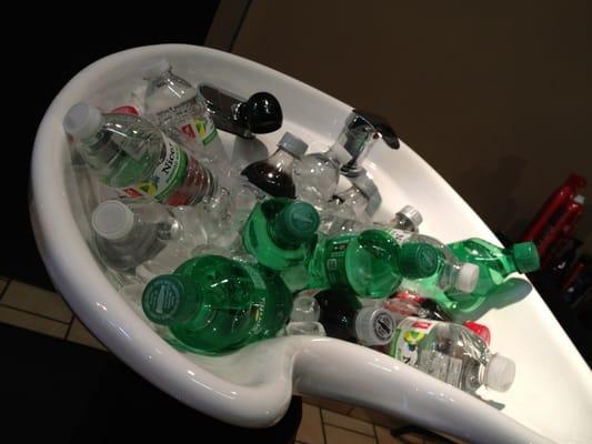 Sink o' drinks