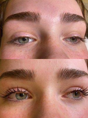 Lash Lift with Tint