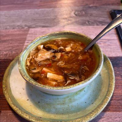 Hot and sour soup.