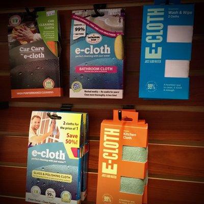 Have you tried E-Cloth yet? We love how well these clean with ONLY water!! Keep germs and grime at bay without chemicals or scent!