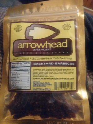 Bought this local beef jerky.