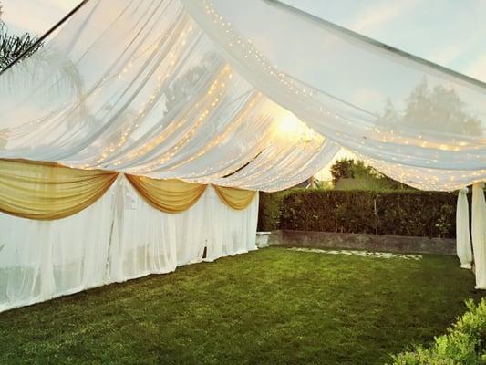 Emma 1st Birthday - Tent