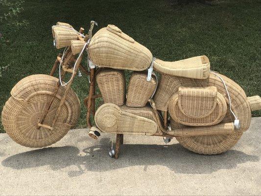 Wicker Motorcycle