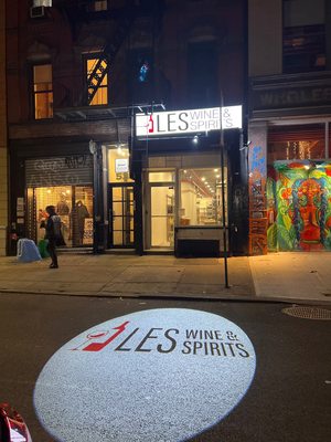 LES Wine & Spirits shining bright in the Lower East Side