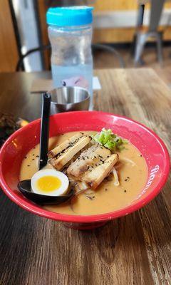 spicy tonkatsu ramen