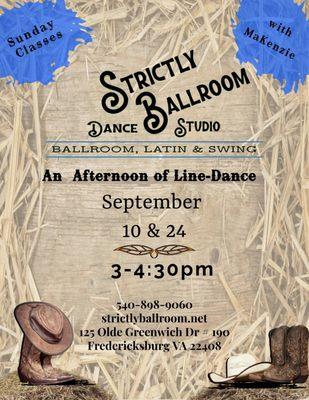 Strictly Ballroom has added Line Dancing to their studio!