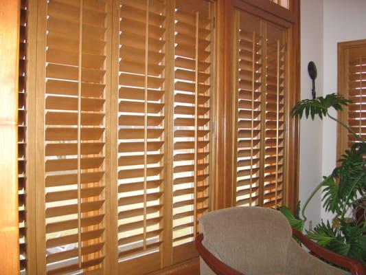 Specializing in Hardwood Blinds, Wood Shutters and Rolling Shutters.