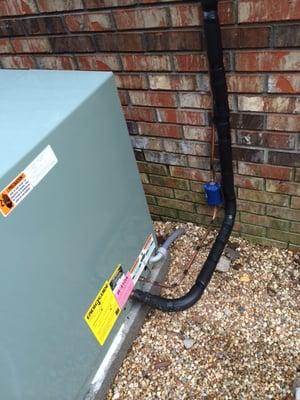 17 SEER Rheem Prestige Heatpump install Pic2