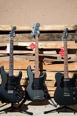 Fender Special Edition Noir instruments are bringing out the dark side in us all.