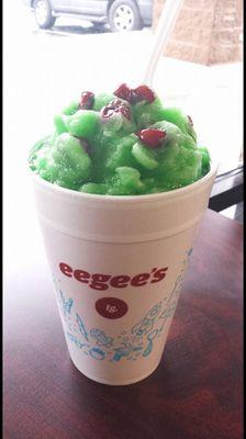 This was one of my favorite eegees flavor of the month cherry limeade! I can't wait until they have it again !!!