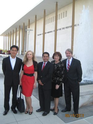 WPI 2013 International Competitions judges at Kennedy Center