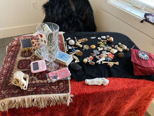 Cards & Bones Readings