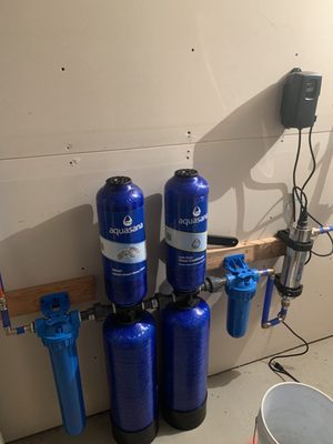 Whole House Filter With Ultraviolet Light Water Clarifier