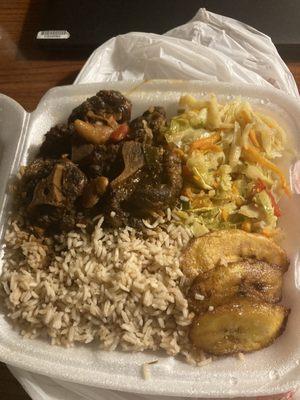 Oxtail entree