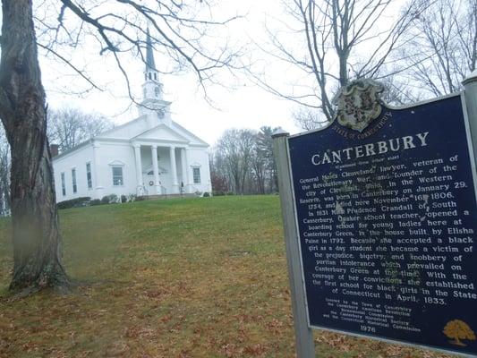 Canterbury Historical Marker