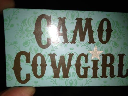 Camo Cowgirl