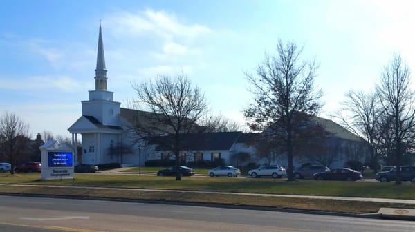 This could be a church in Vermont, but it is here in Wichita!