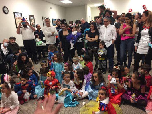 Purim party at Chabad Southwest!