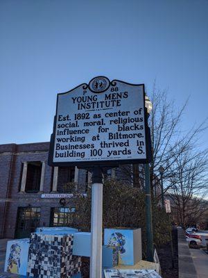 Young Men's Institute Historical Marker