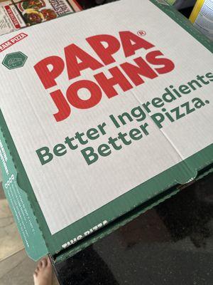 Better ingredients but I'm not sure it was a better pizza