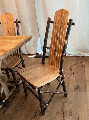 Amish chairs are beautiful & unique!!!