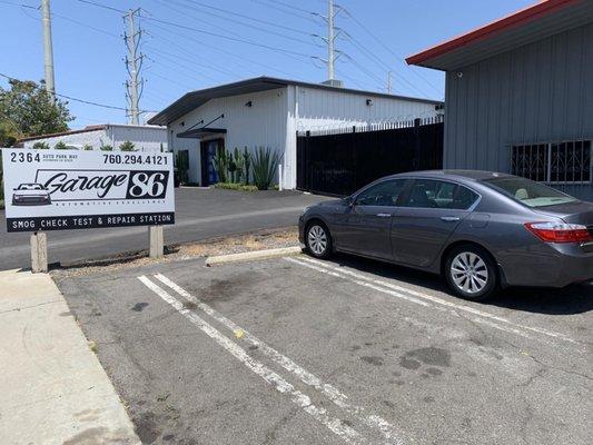 Conveniently located in Escondido Auto Park.