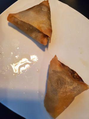 Chicken samosas