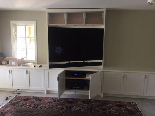 Family Media Room Installation